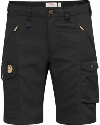 Fjällräven Nikka Curved Dame Shorts Black  38
