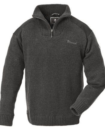 Pinewood Hurricane Sweater Grey Melange