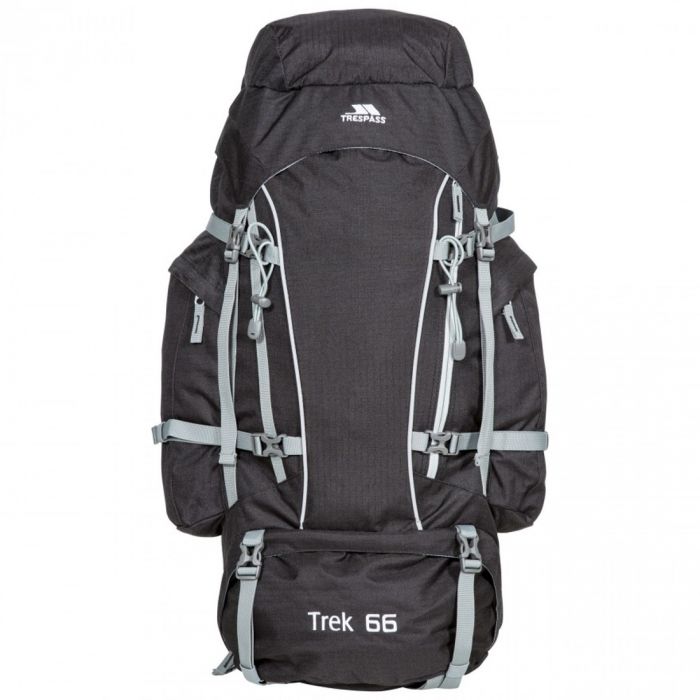Trespass Trek 66 Rygsæk Sort 66 Liter