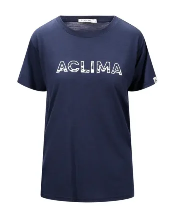 Aclima Lightwool Logo  -shirt   Navy Blaze