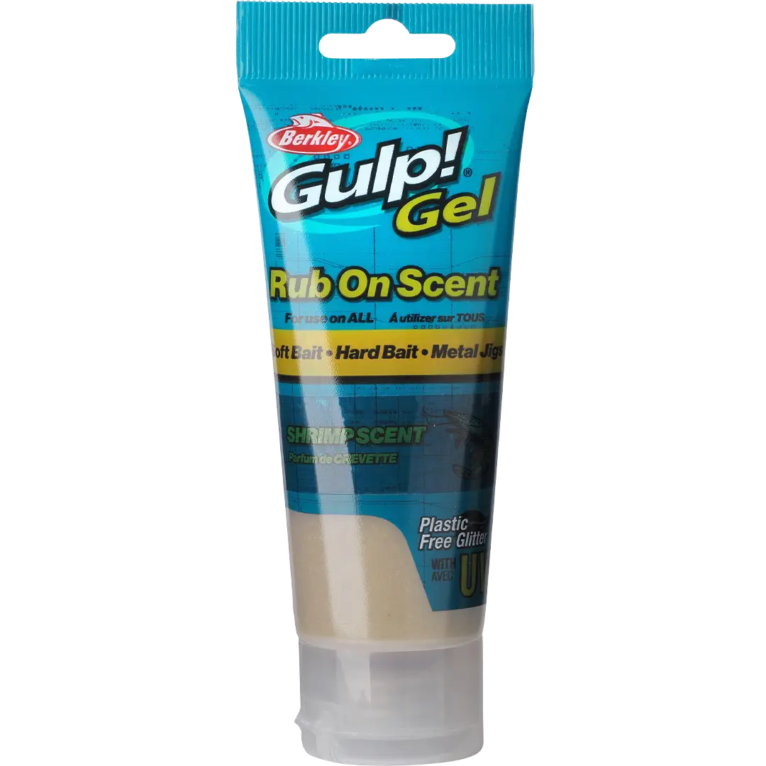 Berkley Gulp Gel Shrimp White Gold Flake