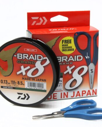 Daiwa Grand X8 135m  Incl Fletline Saks   06mm   9kg