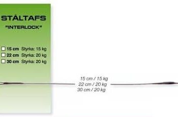 Darts Ståltafs Interlock 30 Cm