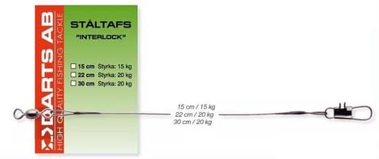 Darts Ståltafs Interlock 30 Cm