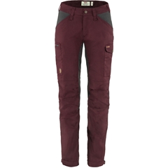 Fjällräven Kaipak Curved Bukser   Dark Garnet 36