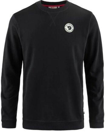 Fjällräven 1960 Logo Badge Sweater   Black