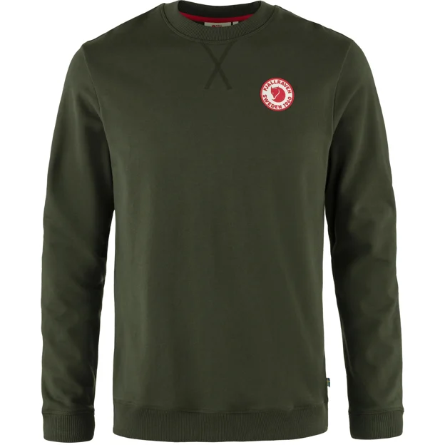 Fjällräven 1960 Logo Badge Sweater Deep Forest
