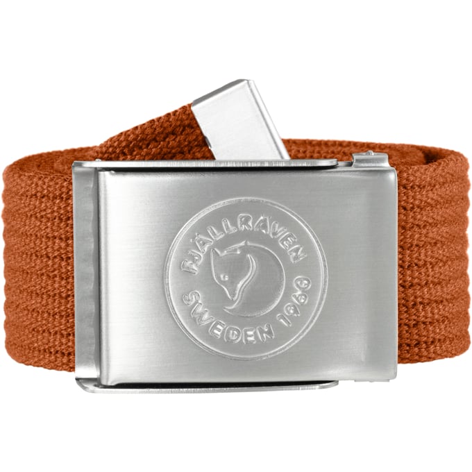Fjällräven Logo Bælte Terracotta Brown