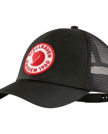 Fjällräven 1960 Logo Långtradarkeps Cap  Black