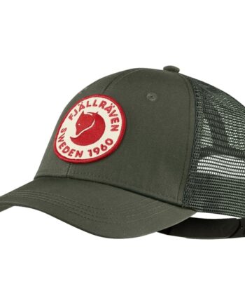 Fjällräven 1960 Logo Långtradarkeps Cap  Deep Forest