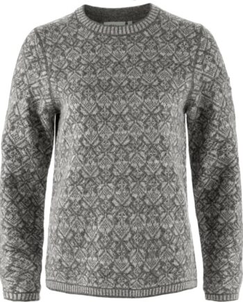Fjällräven Snow Round Neck Sweater   Grey