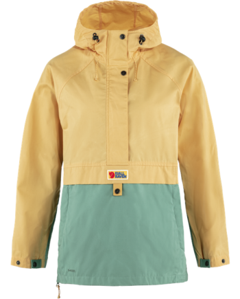 Fjällräven Vardag Anorak Dame Mais Yellow-aloe Green