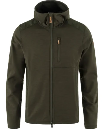 Fjällraven Keb Fleece Hoodie   Deep Forest