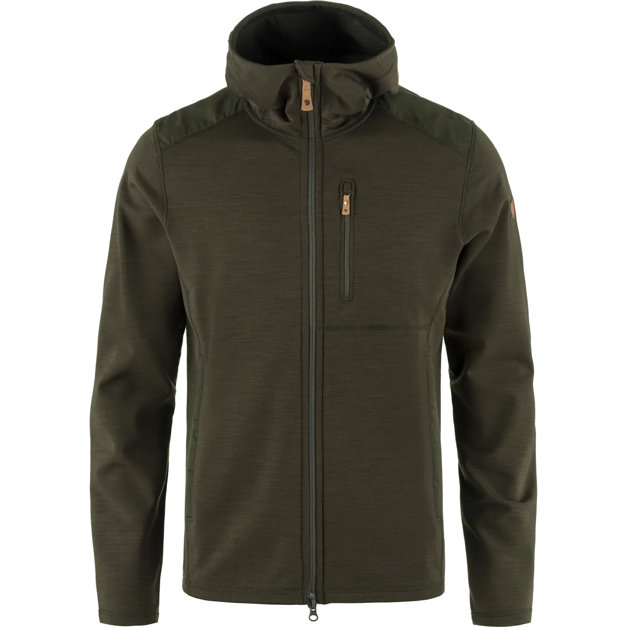 Fjällraven Keb Fleece Hoodie Deep Forest