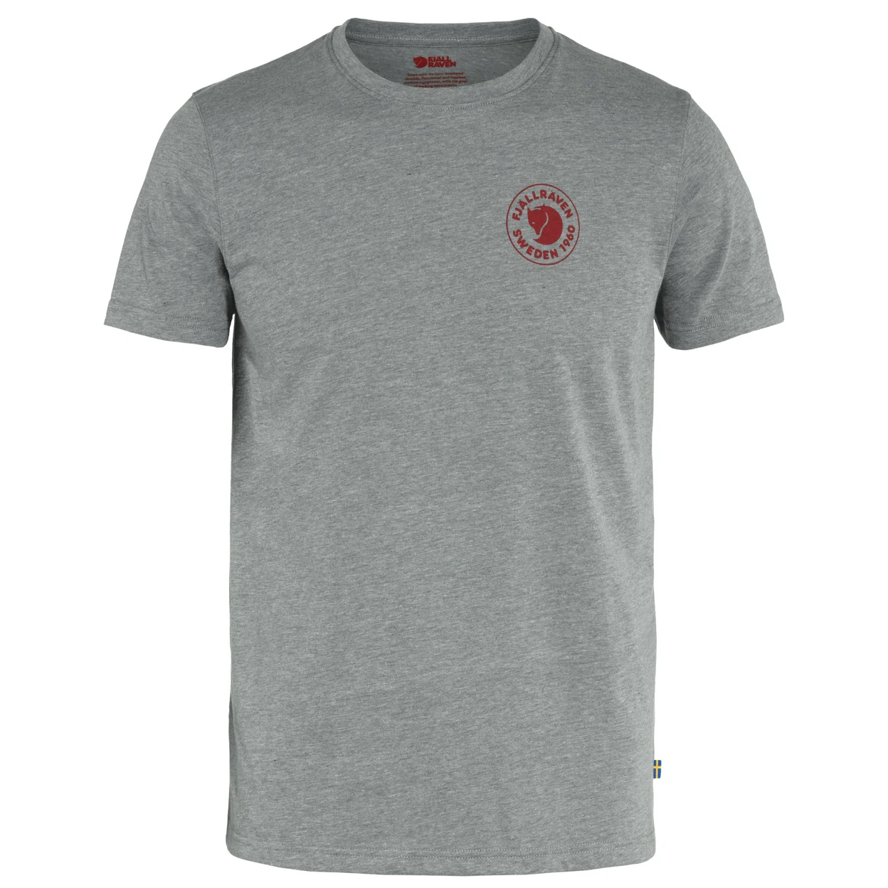 Fjällraven 1960 Logo Herre -shirt Grey Melange