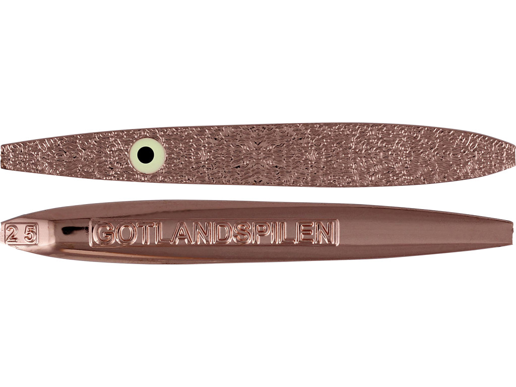 Gotlandspilen 18g Gennemløbsblink Real Copper