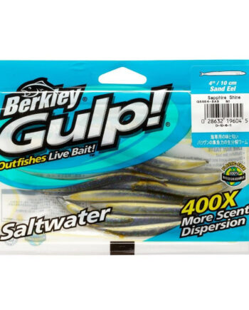 Gulp Sand Eel Sapphire Shine