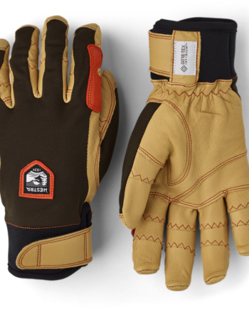 Hestra Ergo Grip Active Handsker Dark Forrest Natrual Brown  Str 11
