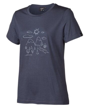 Ivanhoe Uw Cilla Outdoor  -shirt   Steelblue 36
