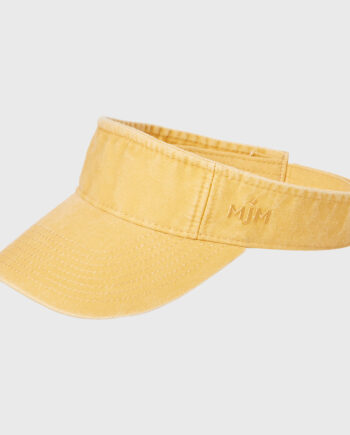 Mjm Cotton Twill Visor Yellow