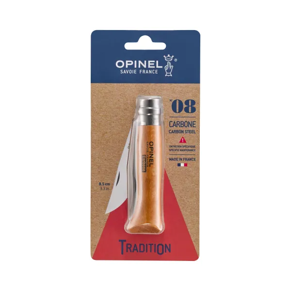 Opinel Carbone 08 Kniv