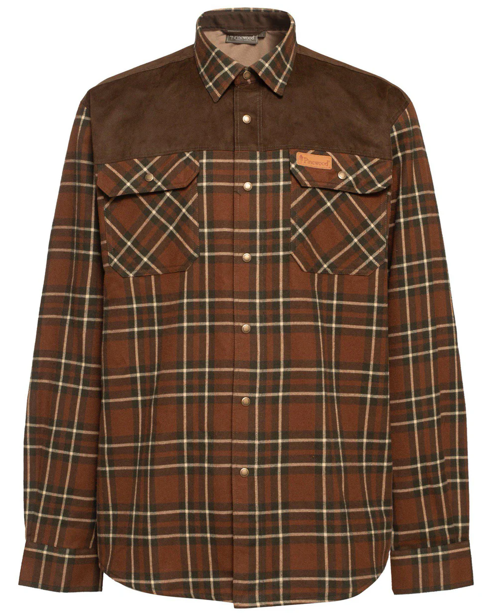Pinewood Douglas Herre Skjorte Nougat Beige