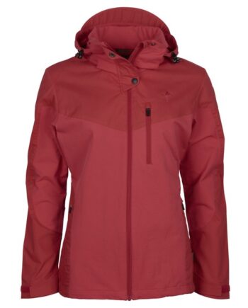 Pinewood Hybrid Dame Jakke Red