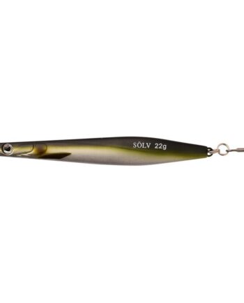 Sölv Spirr 12 Cm   22g Gennemløbsblink Dark Sandeel
