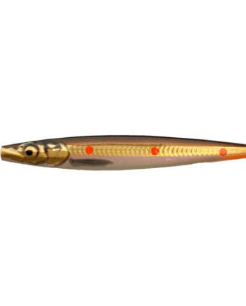 Savage Gear Lt Zerling Gennemløbsblink 10 6cm 20g Sinking Copper Red Dots