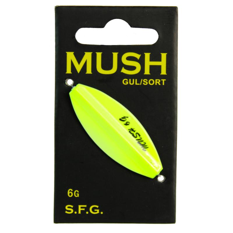 Sfg Mush Gennemløbsblink Gul Sort 8g