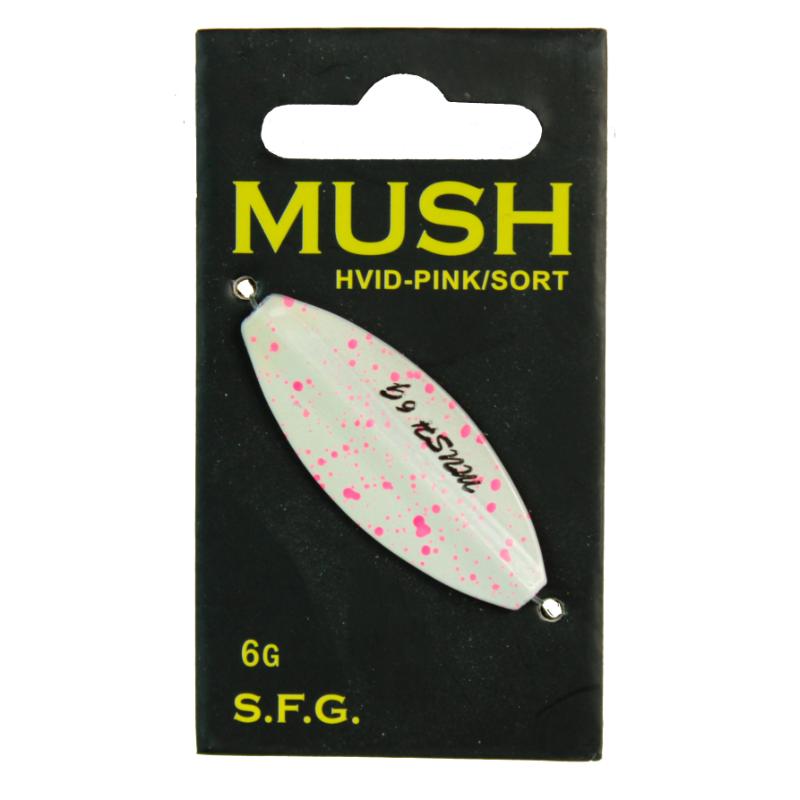 Sfg Mush Gennemløbsblink Hvid Pink Sort 8g