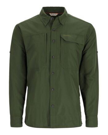 Simms Guide Shirt  Medium Riffle Green