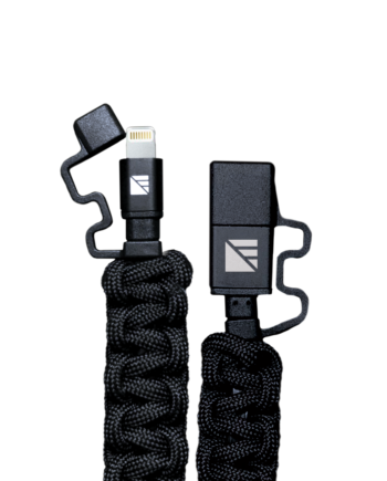 Survival Lightning Kabel  Sort