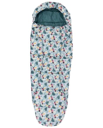 Trespass Bunka Børne Sovepose Tropical Bird Print