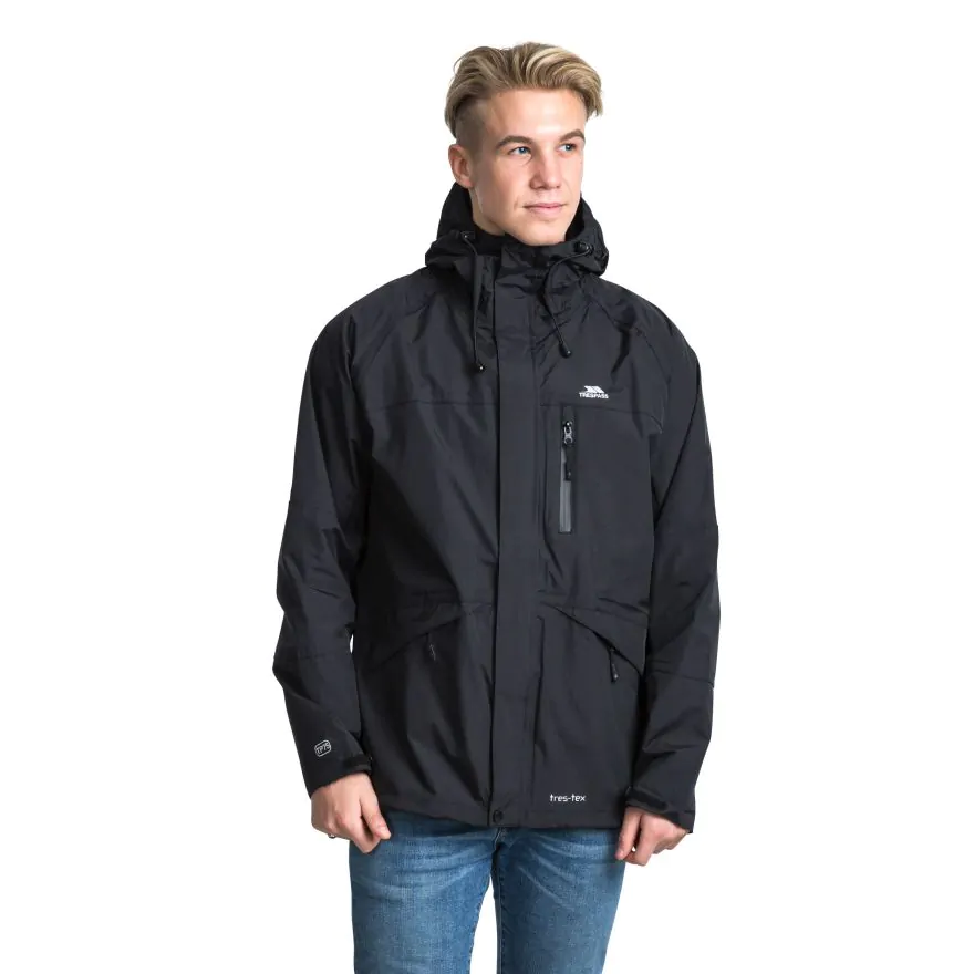 Trespass Corvo Skaljakke Black
