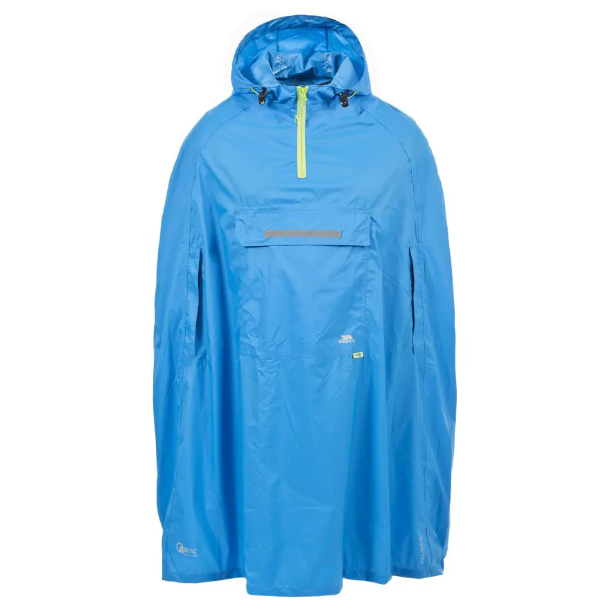 Trespass Qikpav Poncho Cobalt Blue