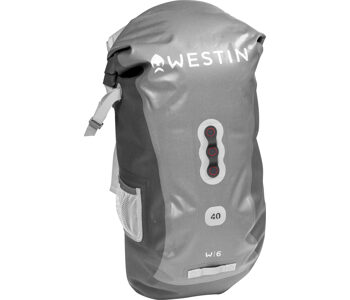W6 Roll-top Backpack Silver Grey 40l