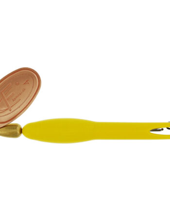 Westin Fc Spinner Downstream 20g Flouro Yellow Copper Blade