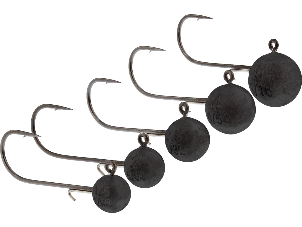 Westin Micro Jig Head Tungsten Micro Jig Head 5g Black