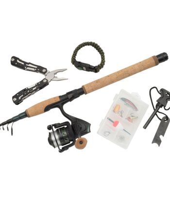 Abu Garcia Diplomat Wilderness Survival Tele Combo Fiskesæt