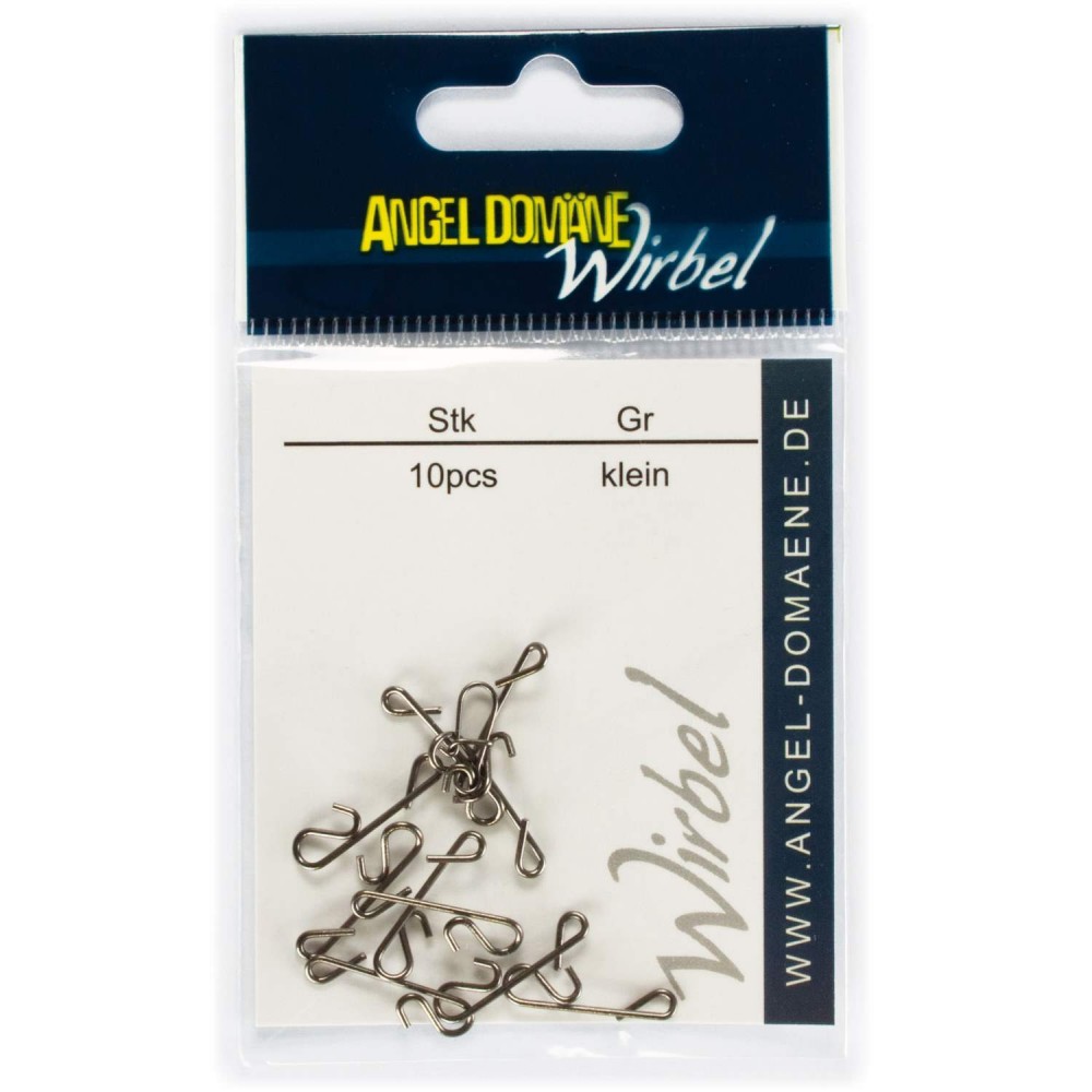 Angel Domäne Not Knot 10stk Small Svirvler