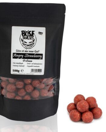 Bat-tackle Böse Boilies Angry Strawberry Boilies