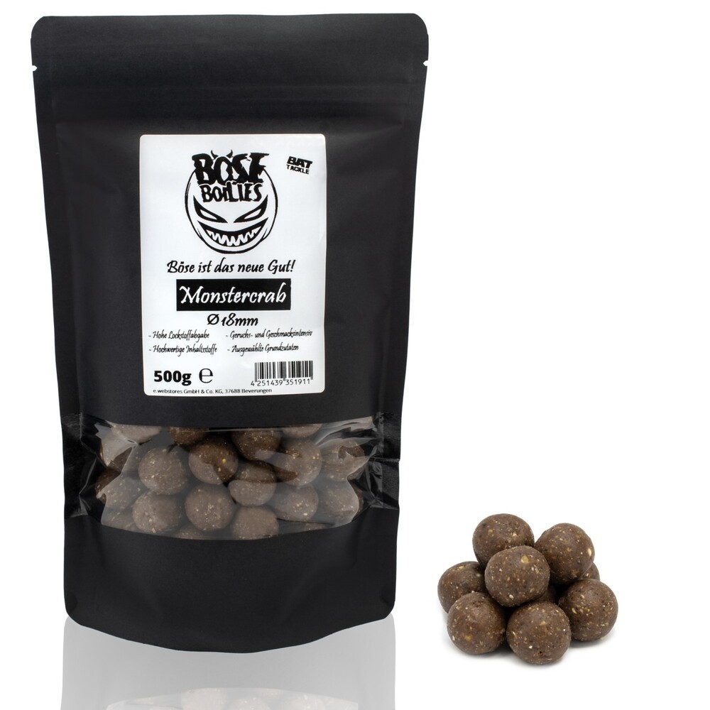 Bat-tackle Böse Boilies Crab Monster Boilies