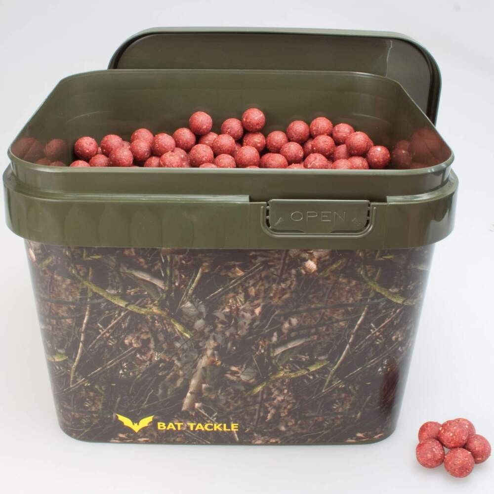 Bat-tackle Böse Boilies Realistricâ Spand 5kg Thrill-krill Boilies