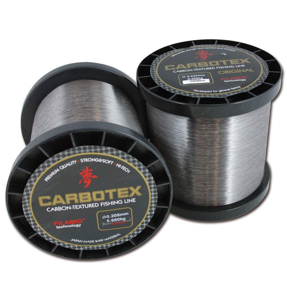 Carbotex Das Original Carbon Grå 5000m 145mm Bulkspole