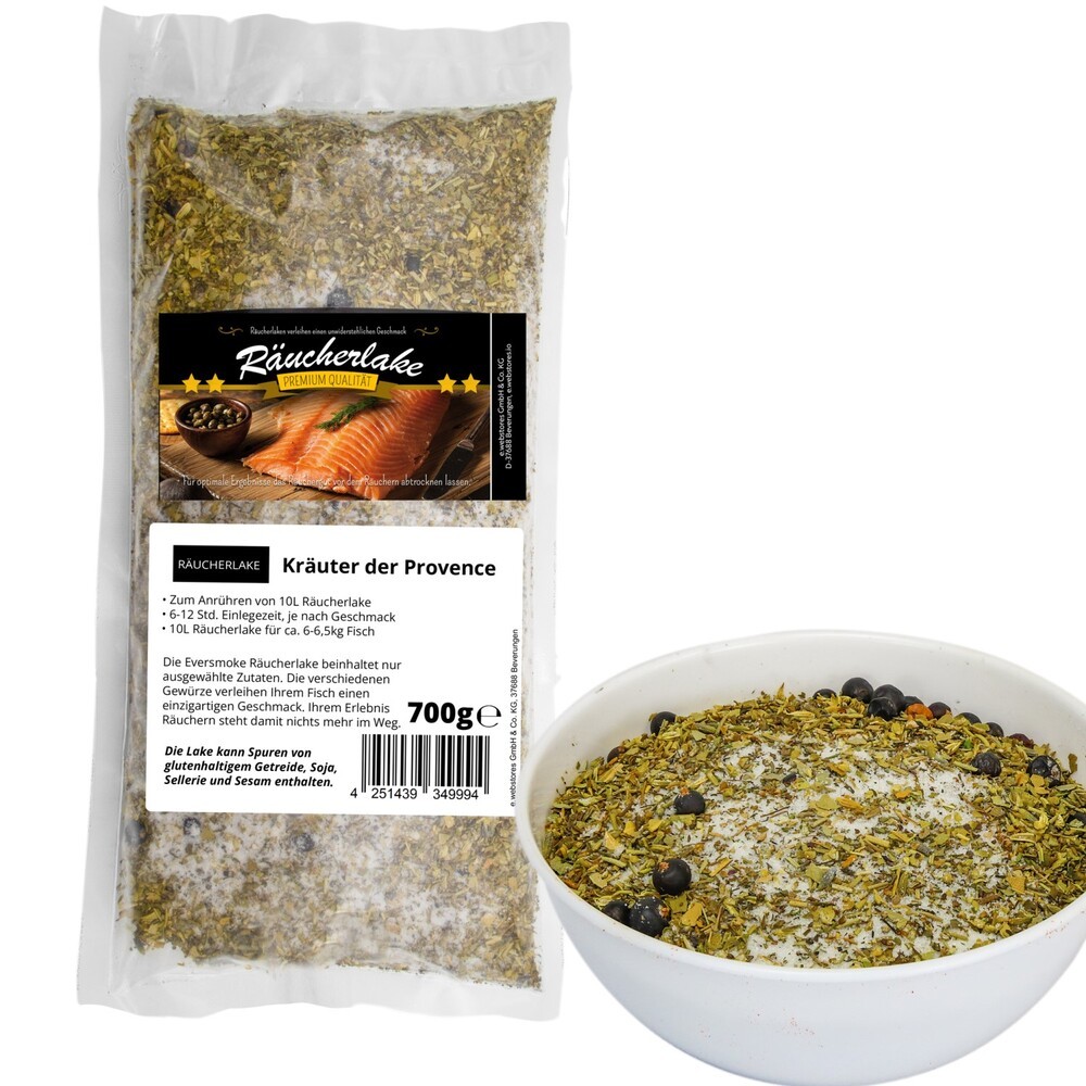 Eversmoke Saltlage Til Rygning Klar Til Brug Herbes De Provence Rygeovn