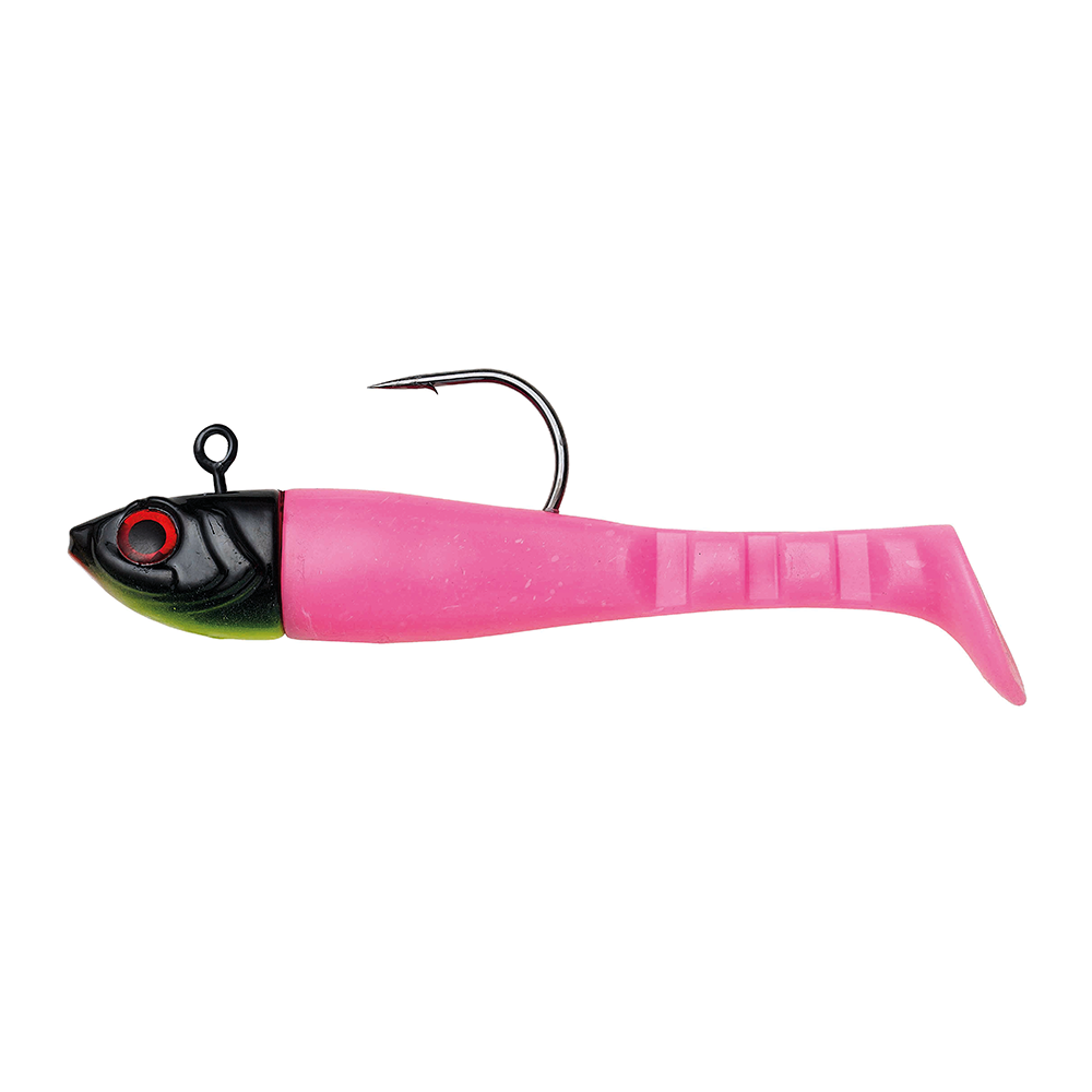 Kinetic Bunnie Sea Paddletail 60 Gr Pink Black Softbait