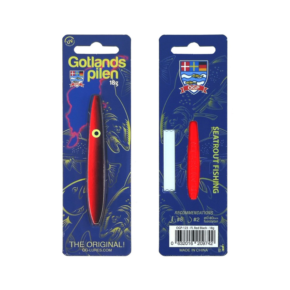 Ogp Gotlandspilen 18 Gr Fl Red Black Gennemløber