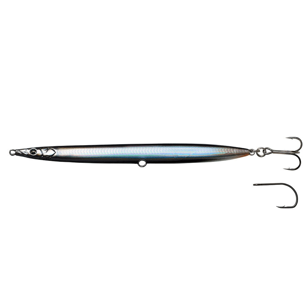 Savage Gear 3d Sandeel Pencil 12 5cm 19gr Black Silver Wobler