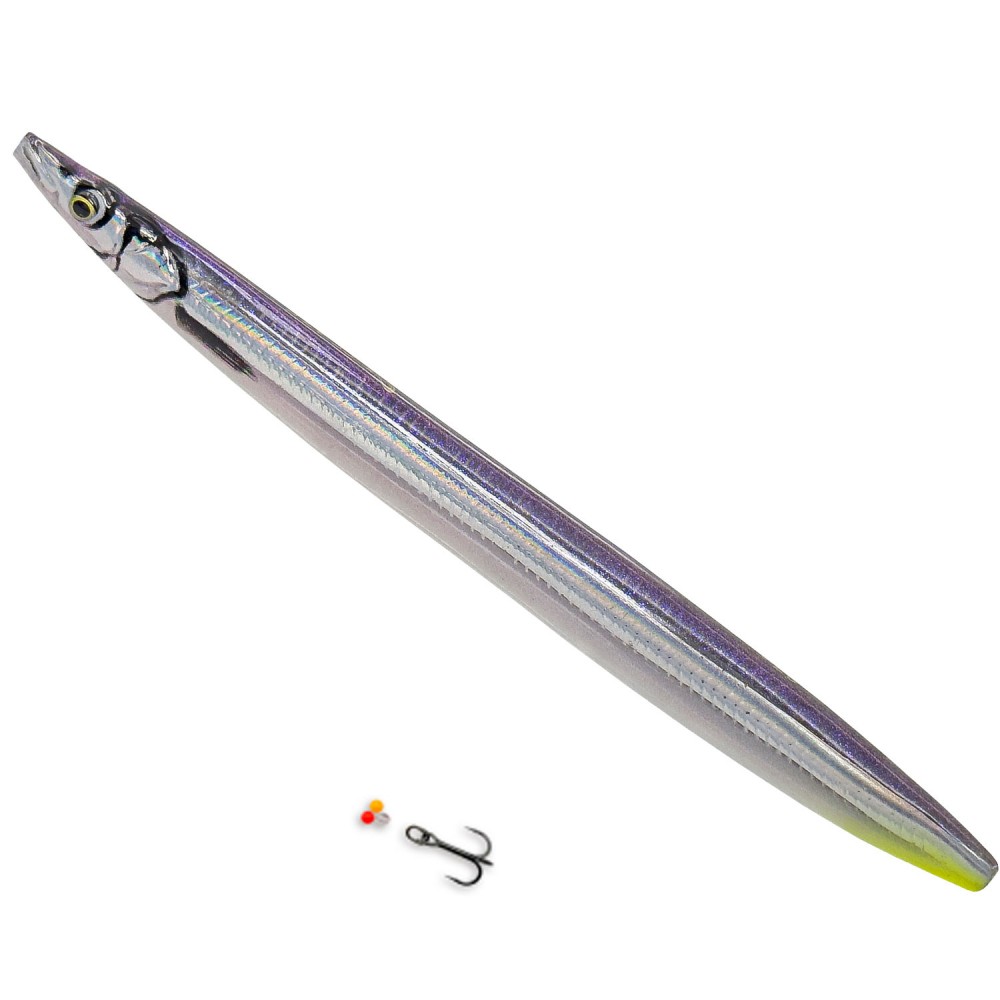 Savage Gear Lt Sandeel Loose Scales Limited Edition 11cm 15gr Hot Purple Gennemløber